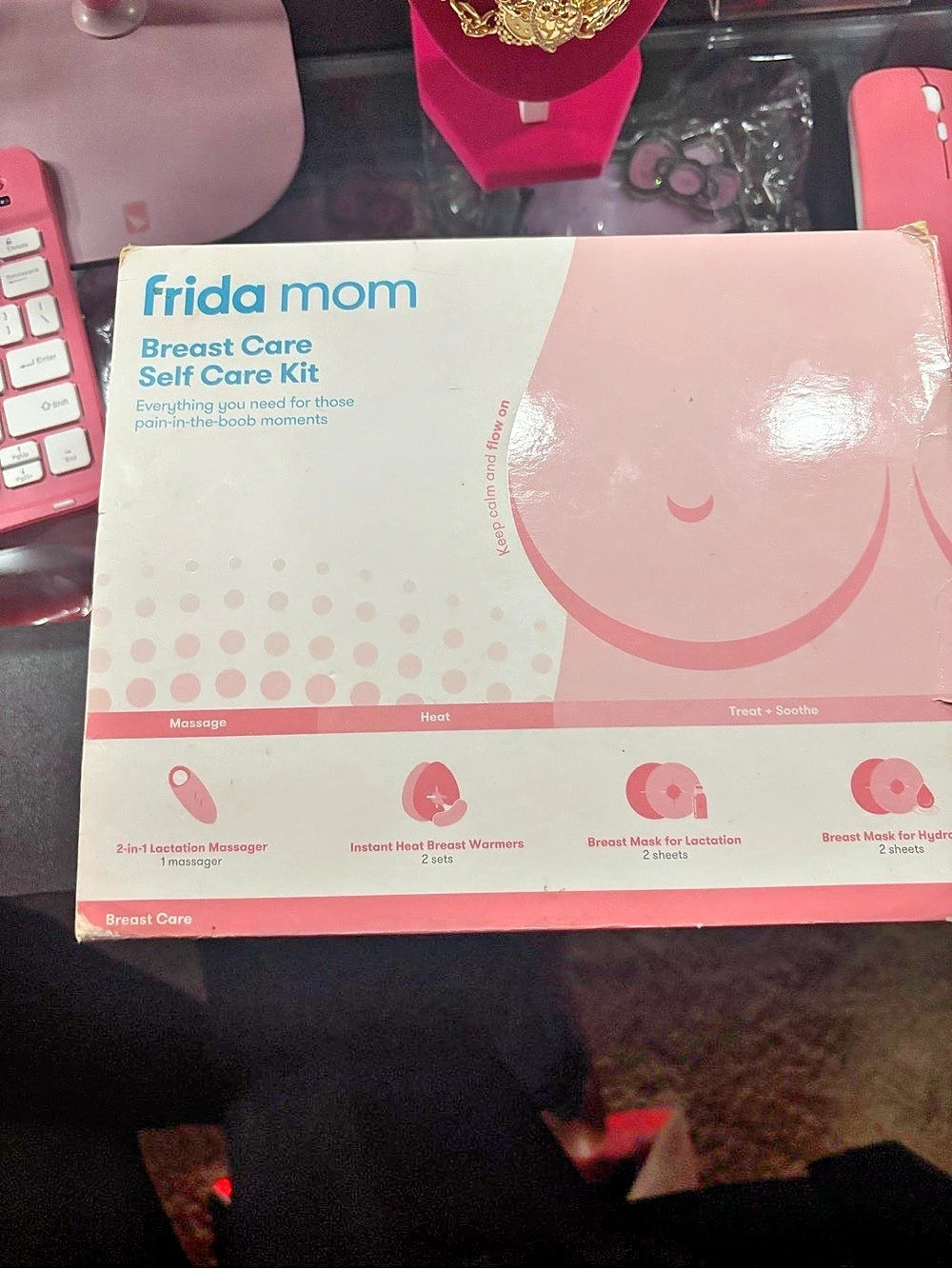 frida mom Breast Care Self Care Kit